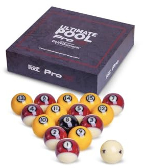 Billes de Billard Anglais Dynaspheres Ultimate 8-Pool Pro 15