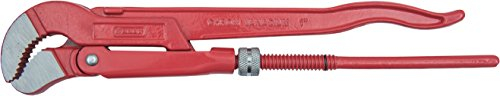 Connex COX232025 Eckrohrzange 1 Zoll, 45°, Chrom-Vanadium