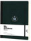 Flexbook Notizbuch-Note 192 Seiten liniert Glatte Seiten 17 x 24 cm Couverture Noire/Dos Noir