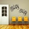 DecorimDecorWallDecal Wandaufkleber Game-Controller Gamer Gamepad Joystick Gaming Videospiel Kinder Kinderzimmer Jungen Zimmer Badezimmer Vinyl Wanddekoration Wandaufkleber