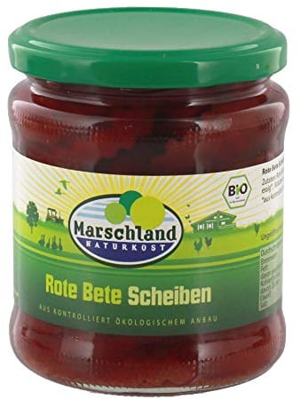 Marschland Naturkost - Rote Bete Scheiben Bio - 220/330g