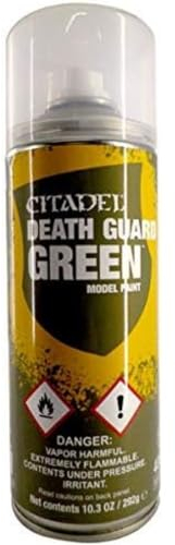 Games Workshop Citadel Grundierung – Death Guard Green 9920999905706 Spray, 292 g (1 Stück)