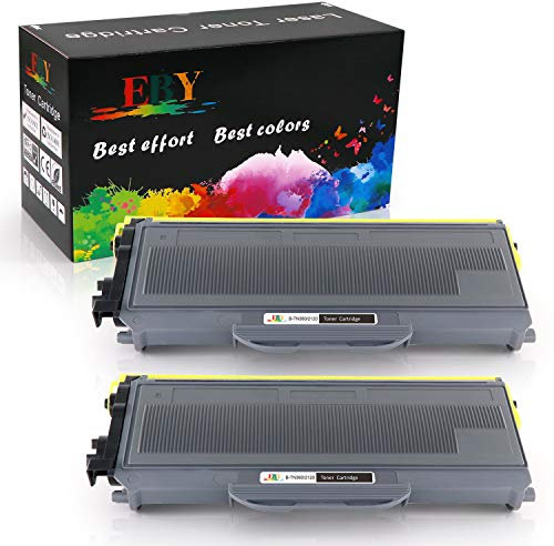 EBY Toner kompatibel für Brother TN-2120 TN 2120 TN2120 für Brother HL-2140 HL-2150N HL-2170W DCP-7030 DCP-7040 DCP-7045N MFC-7320 MFC-7440N MFC-7840W MFC-7340 Schwarz