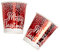 Premium Weddings Pappbecher Merry Christmas rot metallic ca. 250 ml 8 Stück - Einwegbecher Advent Becher Weihnachten