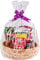 KAHEIGN 24Pcs Klare Korbtaschen Cellophan Taschen, 32 x 22 Zoll Zellophan Geschenkverpackungstaschen Aufbewahrungsbeutel für Geschenke und Körbe, Kunsthandwerk Verpackung mit Bögen-Band