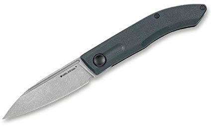 Real Steel Unisex – Erwachsene Stella G10 Green SW Taschenmesser, Grün, 17,8 cm