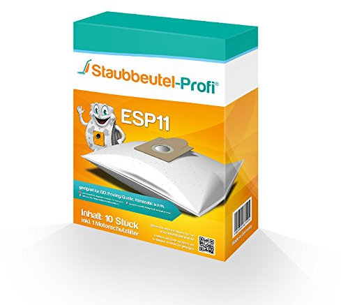 10 Staubsaugerbeutel geeignet für Quigg Compact Home ECO 2 von Staubbeutel-Profi®