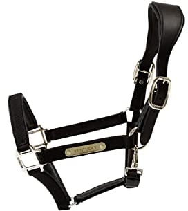Kentucky Horsewear Nylon Halfter anatomisch, Größe:Full, Farbe:schwarz