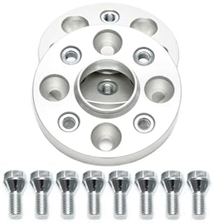 X-Parts Spurverbreiterung Festverschraubtes System Set mit Zentrierung für OEM Schrauben M12x1.5 4x100 Nabenlochbohrung 57,1 Seite: 20/25 / 30mm pro Achse: 40/50 / 60mm 1039047 (20mm)