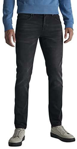 PME Legend Herren Slim Fit Jeans TAILWHEEL True Soft Black schwarz - 38/30