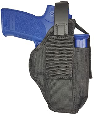 5-56.de AK05 Nylon Gürtel Holster für Röhm RG96 mit Mag Halter schwarz