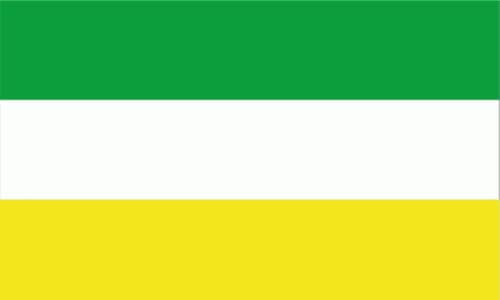 Aufkleber Schrebergarten Garten 8 x 5 cm Sticker Flagge Fahne