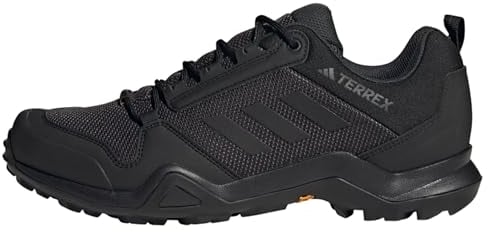 adidas Herren Terrex AX3 Gore-TEX Hiking Shoes Wanderschuhe, Core Black/Core Black/Carbon, 42 2/3 EU