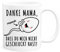 Danke Mama das du mich nicht geschluckt hast Tasse personalisiert mit Namen zum Muttertag Sperma Muttertagstasse Kaffeetasse Muttertagsgeschenk