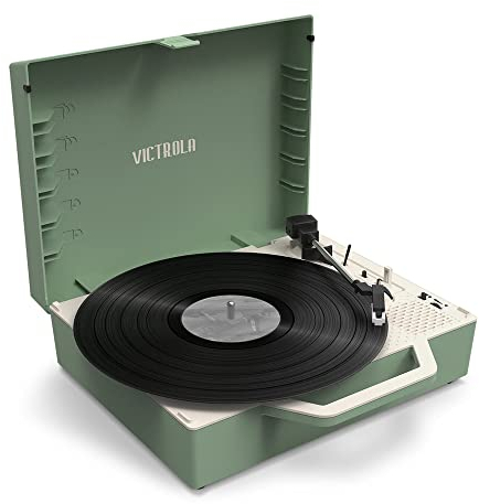 Victrola Re-Spin Green: El Tocadiscos Vintage con un Toque Moderno