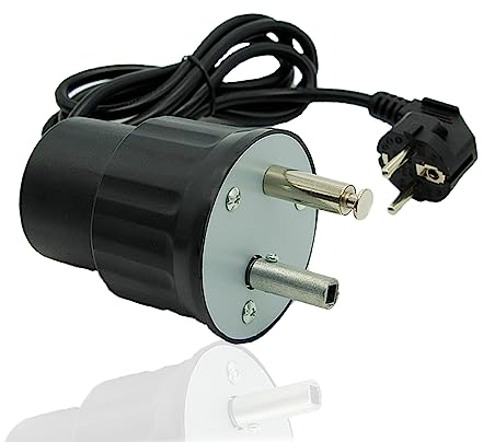 GAESHOW Moteur Tourne Broche de Barbecue, 220v Electrique Rotateur Gril Moteur, Moteur Tourne Broche BBQ Rotateur Gril, Moteur Electrique pour Barbecue, Moteur pour Barbecue Grillée à L'extérieur