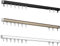 Curtain Rail Aluminium Single Track Pre-Drilled Curtain Rail, Wall/Ceiling Mount, Long Aluminium Alloy Curtain Rod, 1-track Ceiling Rail Curtains Rail System With Hooks For Curtains, Raumteiler