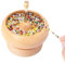 Wooden Bead Spinner Bowl Bead with Beading, Wooden Bead Holder, Clay Bead Spinner, Bead Spinner Cheap, Waist Beads Kit for Jewelry Making Bracelet Maker Stringing Wooden Crafting