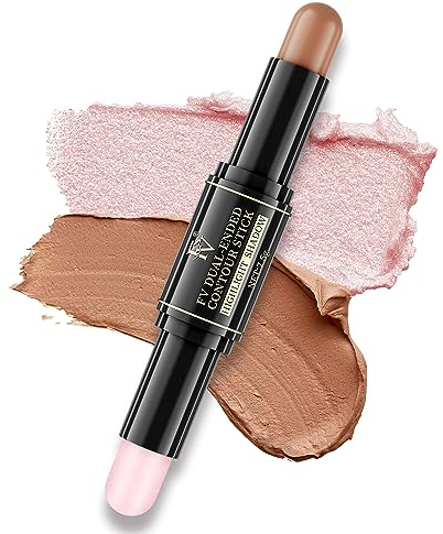 FV Contouring Viso Stick, Texture Cremosa, Facile da Sfumare, Contouring e Illuminante Stick Lunga Durata, Impermeabile, Per Pelli Di Tonalità Molto Media, 9.5g, 03 Medium