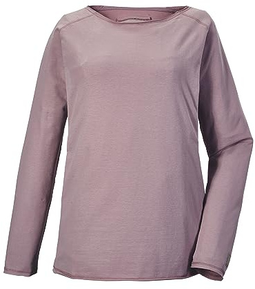 G.I.G.A. DX Damen Langarmshirt GS 39 WMN LS SHRT GOTS, Taupe, 44, 41165-000