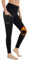 GEMZIX Damen Thermo Leggings Winter Hight Waist Wasserabweisend Fleece Gefüttert Blickdicht Slim Fit Push Up Yogahose Strumpfhose Sporthose Jeggings Wanderhose Sweathose mit Taschen, Schwarz, M