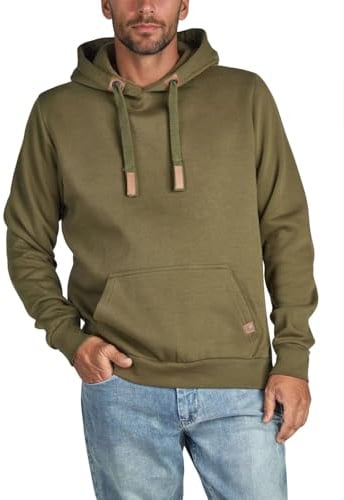 DENIMFY Hoodie Herren Regular Fit DFIvo Kapuzenpullover Pullover | Beige Blau Navy Schwarz Grün Grau S M L XL XXL 3XL 4XL 5XL
