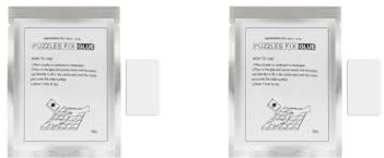 2 set Jigsaw Puzzle Glue with Applicator Transparent Conserve for Artwork Display