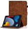 Custodia per iPad 10,2 Pollici (9a/8a/7a Generazione) 2021/2020/2019 Multi-angli Cover con Funzione di Supporto Pelle PU Flip Tablet Case, Auto Sveglia/Sonno per iPad 10.2 Pollici - Marrone