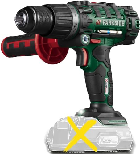 Parkside® - Trapano Avvitatore a Percussione 20 V 3 in 1, PSBSA 20-Li C3, Senza Batteria e Caricabatterie