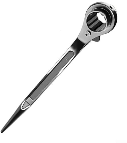 QOXEZY T-Bar-Ratschenschlüssel mit Schlitzschraubendreherspitze, für die Wartung von Kettensägen