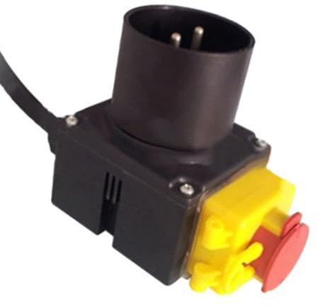 Donkivvy Holzspalter Schalter mit CEE 250V passend für Holzspalter HCK3T 23221153