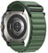 SumRioo Correa Compatible con Samsung Galaxy Watch Ultra 47 mm (2025/2024), Nylon Correa Loop Alpine Reloj Deportivo para Samsung Galaxy Watch 8/7 Ultra 47 mm, Verde