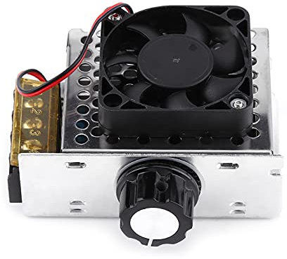 SCR-Controller, Spannungsregler, Dimmer, Temperatur, Motordrehzahlregler, 4000 W, AC 0–220 V, für Elektroherde, Warmwasserbereiter, Lampen, Kleine Motoren