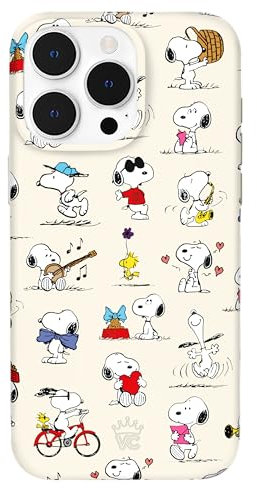 VELVET CAVIAR x Snoopy Phone Case for iPhone 14 Pro Max - Compatible with MagSafe - 10ft Drop Tested - Snoopy Moods