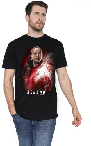 Star Trek Discovery Enterprise Crest Unisex T Shirt, Charcoal, XXXX-Large