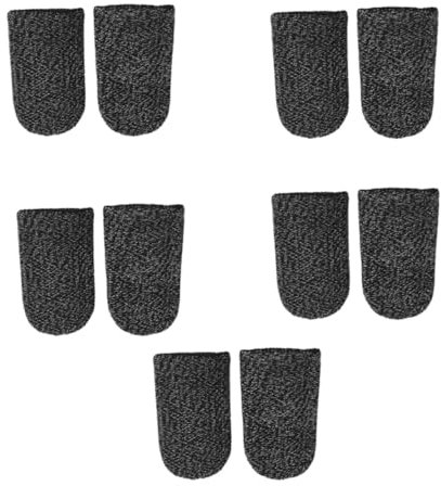 Warmhm 10stücke Fingerabdeckung Für Gaming Atmungsaktive Fingerhülle Schweißabweisend Schnell Trocknend Daumen Schützen Reibung Reduzieren Flüssiges Spielgefühl Leicht Tragbar