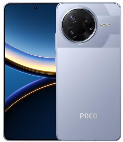 XIAOMI Poco F7 PRO 5G Smartphone 12GB+256GB 6.67 WQHD+ Flow AMOLED DotDisplay,Snapdragon® 8 Gen 3,2K 120Hz Flow AMOLED display,50MP dual camera,6000mAh,Blue(Con cargador)