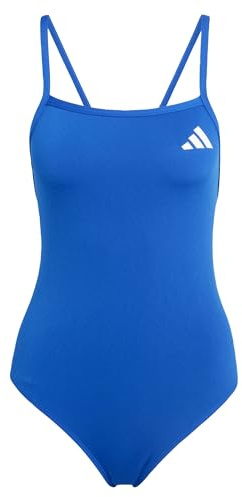 adidas Women's Badeanzug mit dünnen Trägern und V-förmigem Rückendesign