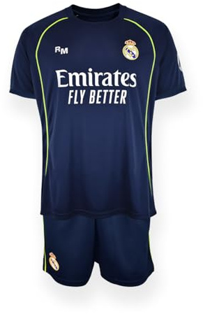 Real Madrid Conjunto Infantil 2a Equipación 25-26 Camisa Unisex niños