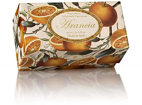 Orangenseife Saponificio Arancia 6St