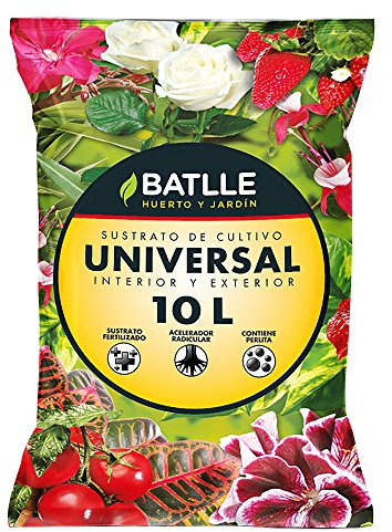 Semillas Batlle Sustrato Universal 10l. - Plantas de interior y exterior