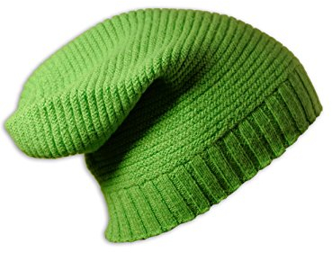 Posh Gear Herren Alpaka Mütze Allungantino aus 100% Alpakawolle, grün