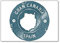 Spanien Gran Canaria Karte Vintage Kühlschrankmagnet im Retro-Stil