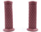 SFONIA 2pcs Motorrad Hand Griffe Lenkergriffe 22MM 7/8 Anti-Rutsch-Gummi Griffe Motorrad Universal für Motorrad-Roller Quad Cruiser Offroad (Braun)