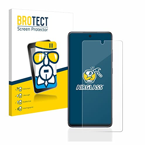 BROTECT Schutzglas für Samsung Galaxy S20 FE 5G | Transparenter Displayschutz Made in Germany Schutzfolie Panzer Folie Glas 9H Anti-Fingerprint Einfache Montage Clear
