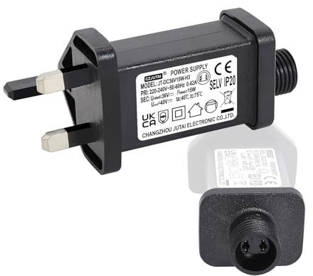 Cubeplug™ Fuente de alimentación de repuesto para iluminación navideña CZJUTAI JT-DC36V15W 36V 15W [U7T5]