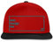 Spreadshirt Personalisierbare Cap Selbst Gestalten mit Foto und Text Wunschmotiv Snapback Cap, One Size, Rot/Schwarz