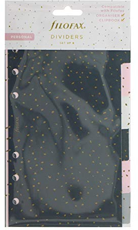 Filofax Confetti Personal Dividers, 132703