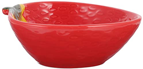 IMIKEYA Servierteller Keramik Salat Getreide 5 Zoll Sauce Gericht Gewürz Platte Erdbeere Schalen Mini Vorspeise Platten für Suppe Obst Gericht Kinder Lebensmittel Container Obstteller
