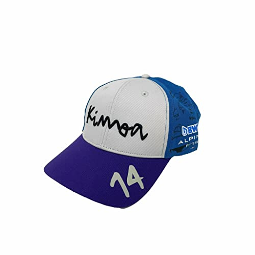 Kimoa FA Alpine Japanisch Gp 22 Baseballkappe, weiß, One Size-M